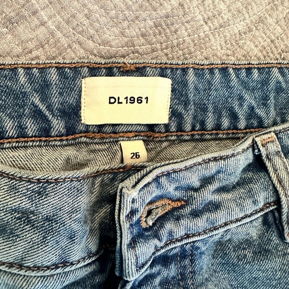 DL 1961 Asra Maxi Jean Skirt sz 26 - Picture 6 of 10